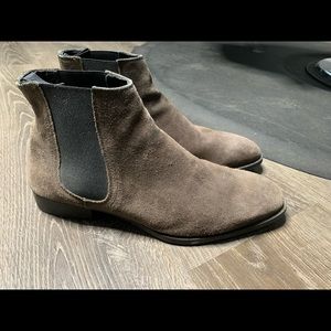 Zara suede men boots size 10